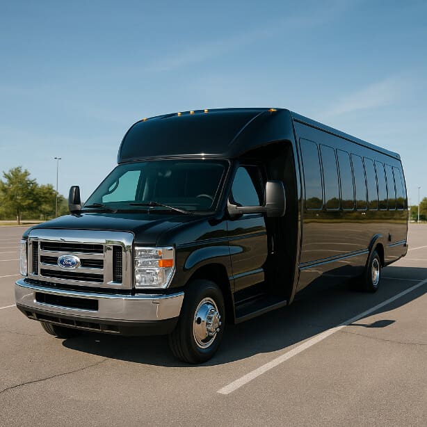Charter Bus Rental Ankeny 18 Passenger Minibus