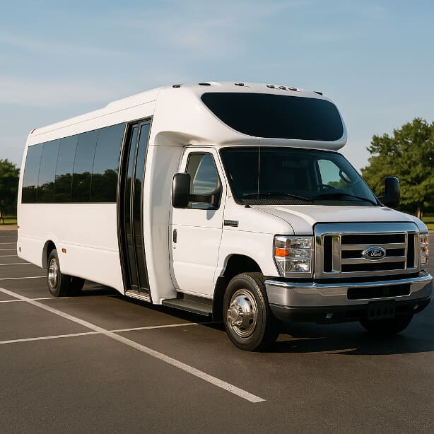 Charter Bus Rental Ankeny 20 Passenger Minibus